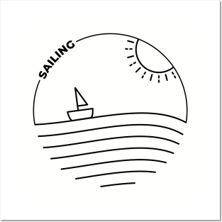 Sailing Posters and Art